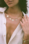 Lauren Necklace: Gold