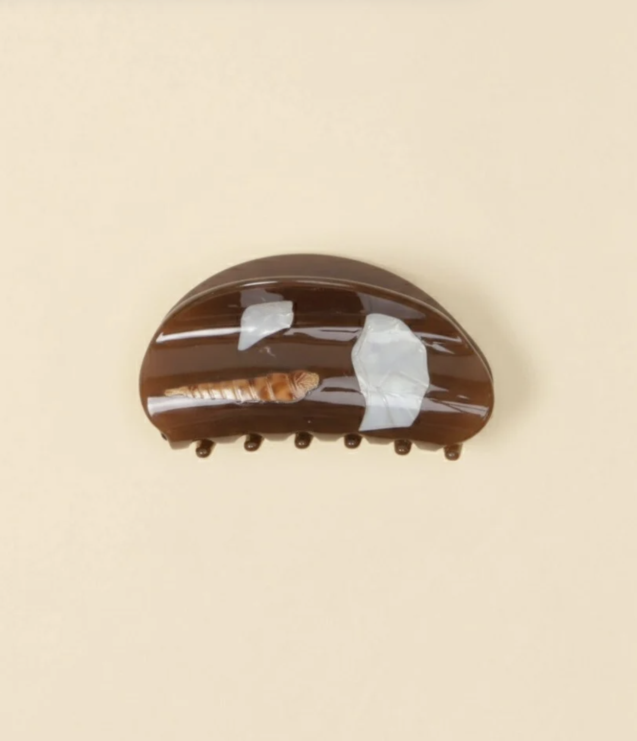 Conch Clip: Cocoa Shell