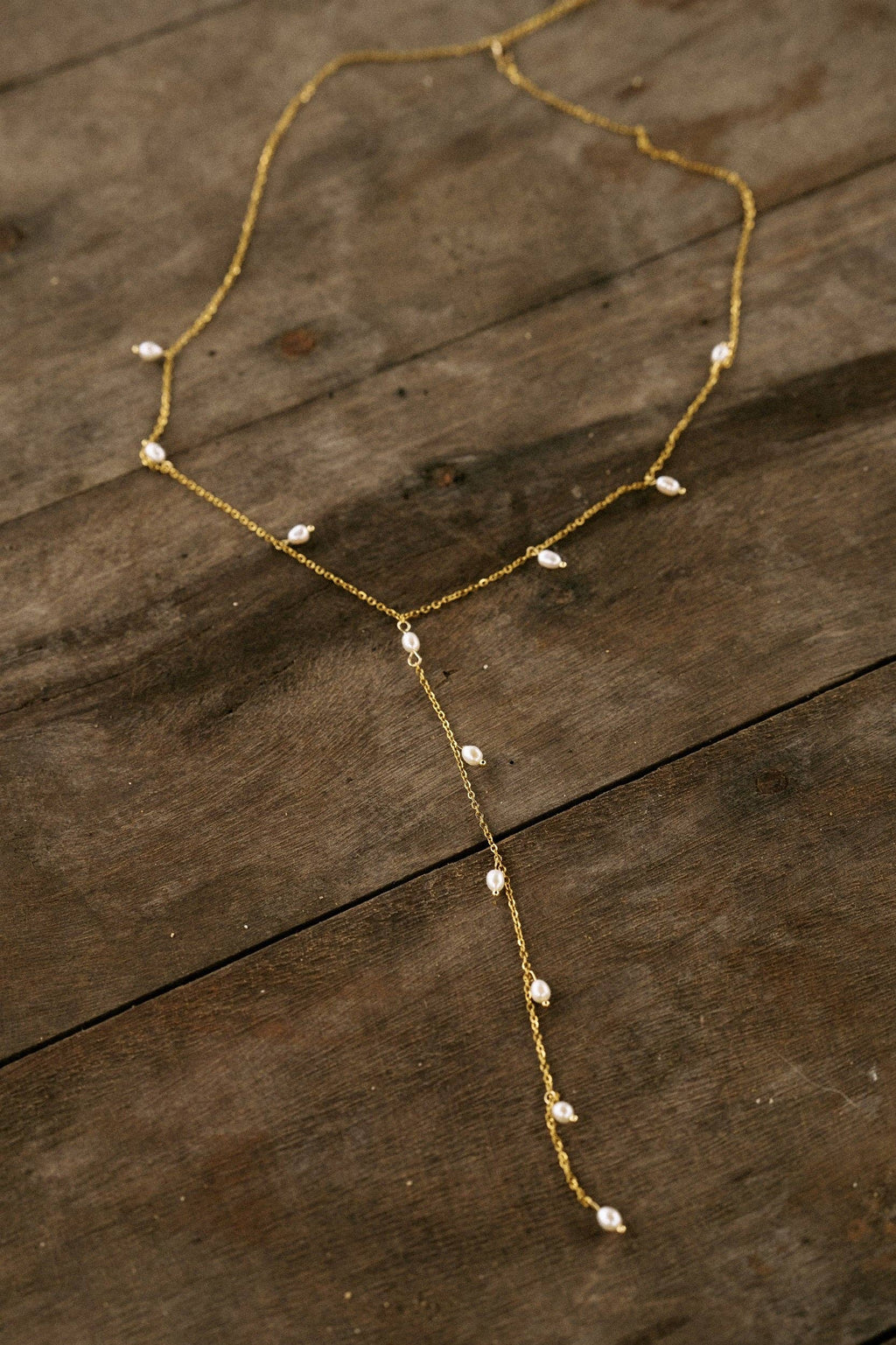 Paulina Necklace: Gold